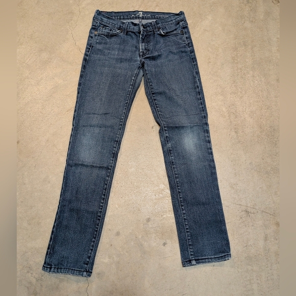 7for All Mankind Roxanne Jeans Women's 27 Denim - Picture 1 of 8